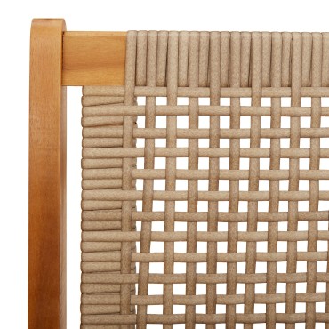 vidaXL Πάγκος Κήπου  Μπεζ 122x76x73.5cm Μασίφ Ξύλο Ακακίας