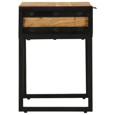 vidaXL Κομοδίνο 40x35x50cm Μασίφ ξύλο ακακίας 1 τεμ.