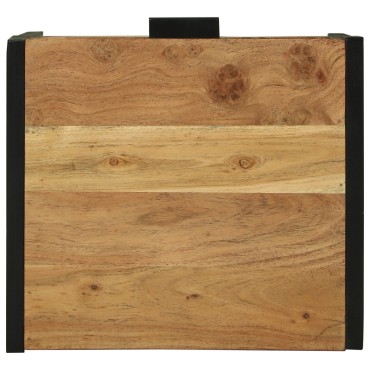 vidaXL Κομοδίνο 40x35x50cm Μασίφ ξύλο ακακίας 1 τεμ.