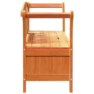vidaXL Πάγκος Αποθήκευσης Κήπου Ακακία 119x76x44cm Μασίφ Ξύλο Πεύκου 1 τεμ.
