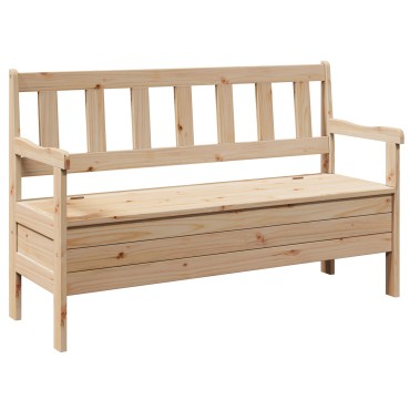 vidaXL Εξωτερικός Πάγκος 119x76x44cm Μασίφ ξύλο πεύκου