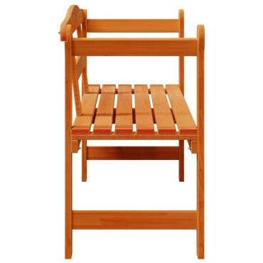 vidaXL Εξωτερικός Πάγκος Ακακίας 119x76x44cm Μασίφ Ξύλο Πεύκου