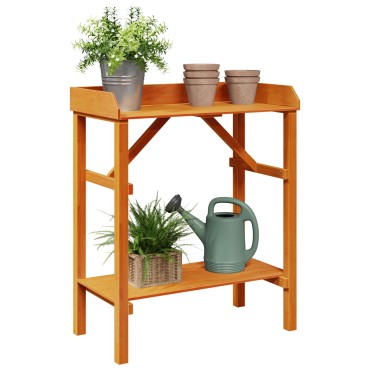 vidaXL Κήπος Πίνακας Μεταφοράς Ακακίας 75x40x90 εκ. Σαρκώδες Ξύλο Πεύκου