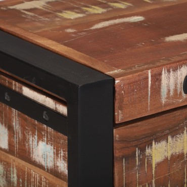 vidaXL Αποθηκευτικές Κάσες 80x30x30cm Μασίφ ανακυκλωμένο ξύλο