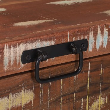 vidaXL Αποθηκευτικές Κάσες 80x30x30cm Μασίφ ανακυκλωμένο ξύλο