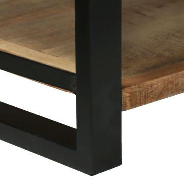 vidaXL Κουτί αποθήκευσης 80x35x45cm Στερεό τραχύ ξύλο μάνγκο