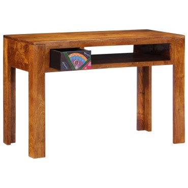 vidaXL Γραφείο 110x50x73cm Μασίφ ξύλο Ακακίας 1 τεμ.