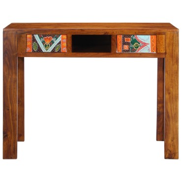 vidaXL Γραφείο 100x50x75cm Μασίφ Ξύλο Ακακίας 1 τεμ.