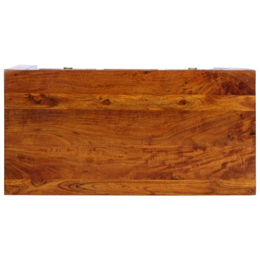vidaXL Γραφείο 100x50x75cm Μασίφ Ξύλο Ακακίας 1 τεμ.
