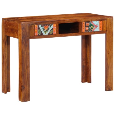 vidaXL Γραφείο 100x50x75cm Μασίφ Ξύλο Ακακίας 1 τεμ.
