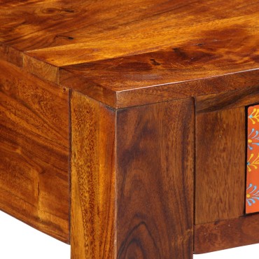 vidaXL Γραφείο 100x50x75cm Μασίφ Ξύλο Ακακίας 1 τεμ.