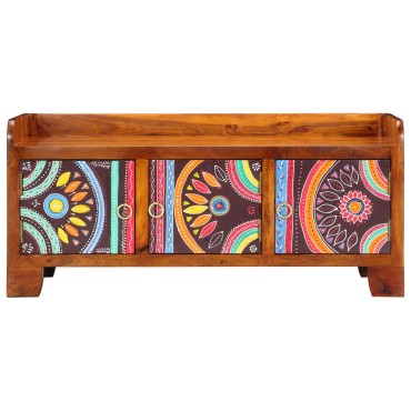 vidaXL Παγκάκι παπουτσιών 90x35x40cm Μασίφ ξύλο ακακίας