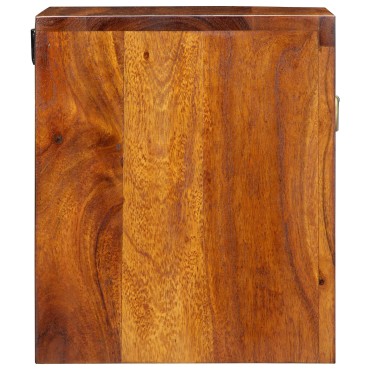 vidaXL Κομοδίνα 2 τεμ. 40x35x35cm Μασίφ Ξύλο Ακακίας
