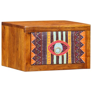 vidaXL Κομοδίνα 2 τεμ. 35x30x22cm Μασίφ ξύλο ακακίας