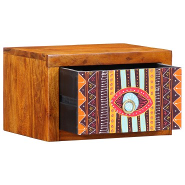 vidaXL Κομοδίνα 2 τεμ. 35x30x22cm Μασίφ ξύλο ακακίας