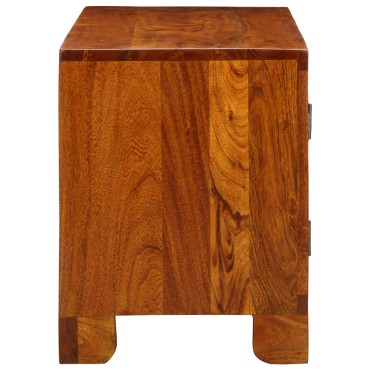 vidaXL Παγκάκι Χολ 100x35x45cm Συμπαγές Ξύλο Ακακίας 1 τεμ.