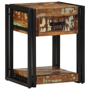 κομοδίνο vidaXL 40x35x50cm Μασίφ Ανακυκλωμένο Ξύλο 1 τεμ.