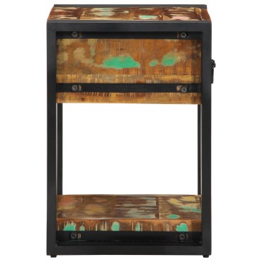 κομοδίνο vidaXL 40x35x50cm Μασίφ Ανακυκλωμένο Ξύλο 1 τεμ.