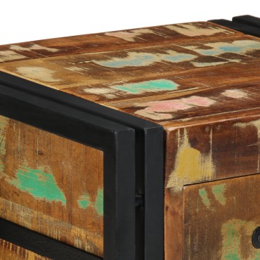 κομοδίνο vidaXL 40x35x50cm Μασίφ Ανακυκλωμένο Ξύλο 1 τεμ.