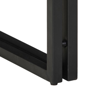 vidaXL Τραπέζι Δίπλα 40x40x50cm Μασίφ Ανώμαλο Ξύλο Μάνγκο 1 τεμ.