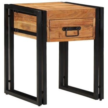 vidaXL Τραπέζι Ξύλινο 40x40x50cm Μασίφ Ακακία 1 τεμ.