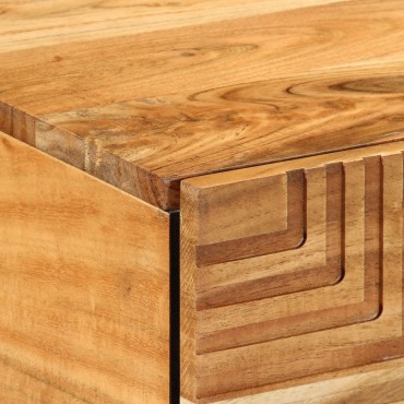 vidaXL Τραπέζι σαλονιού 100x54x40cm Μασίφ ξύλο ακακίας 1 τεμ.