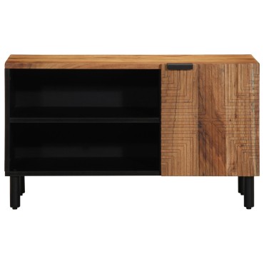 vidaXL Ντουλάπα Τηλεόρασης 80x31,5x46cm Μασίφ Ξύλο Ακακίας