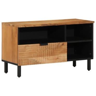 vidaXL Καναπές τηλεόρασης 80x33,5x46cm Μασίφ ξύλο ακακίας