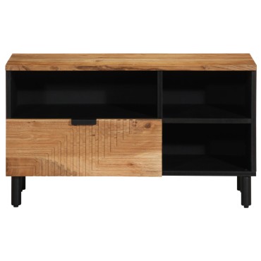 vidaXL Καναπές τηλεόρασης 80x33,5x46cm Μασίφ ξύλο ακακίας