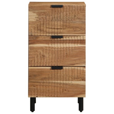 vidaXL Στρατσάκι 40x33x75cm Από Στερεό Ξύλο Ακακίας
