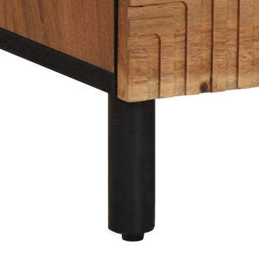 vidaXL Στρατσάκι 40x33x75cm Από Στερεό Ξύλο Ακακίας