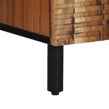 vidaXL Μπουφέ 60x33x75cm Μασίφ ξύλο ακακίας