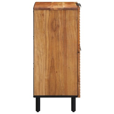 vidaXL Πλευρικό Έπιπλο 60x33x75cm Μασίφ ξύλο ακακίας 1 τεμ.
