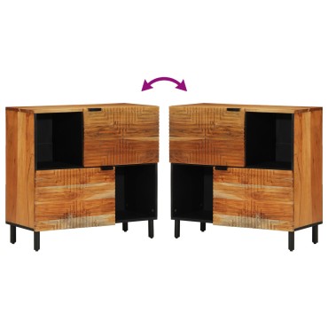 vidaXL Σερβάν 80x33x75cm Μασίφ ξύλο ακακίας