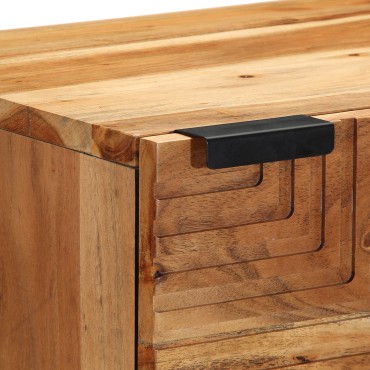 vidaXL Υψηλόμπαθος 40x33x110cm Μασίφ ξύλο ακακίας