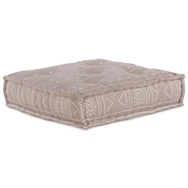 vidaXL Μοντέρνος Πουφ Ανοιχτό Καφέ 70x70x54 70x70x54cm