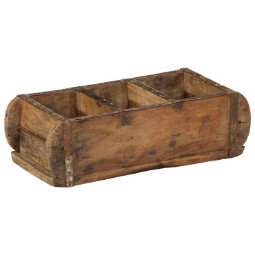 vidaXL Δίσκος 30x14x9 εκ. Από ανακυκλωμένο ξύλο
