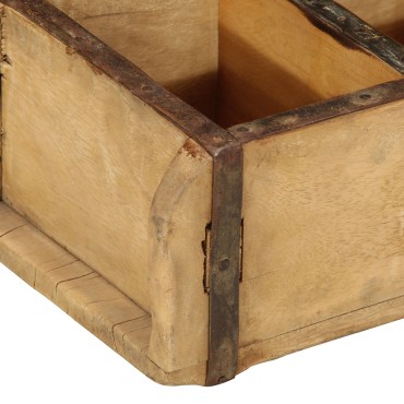 vidaXL Δίσκος 30x14x9 εκ. Από ανακυκλωμένο ξύλο