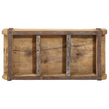 vidaXL Δίσκοι 4 τεμ 30x14x9 εκ Σολινό ξύλο ανακυκλωμένο