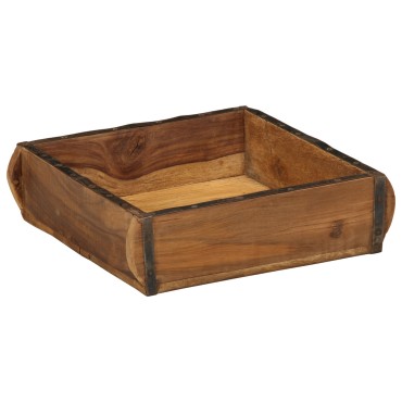 vidaXL Δίσκος 31x29x10 εκ. Από ανακυκλωμένο ξύλο