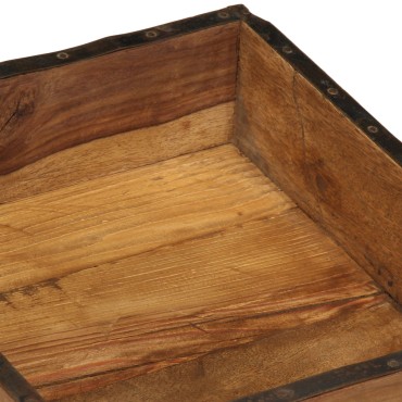 vidaXL Δίσκος 31x29x10 εκ. Από ανακυκλωμένο ξύλο