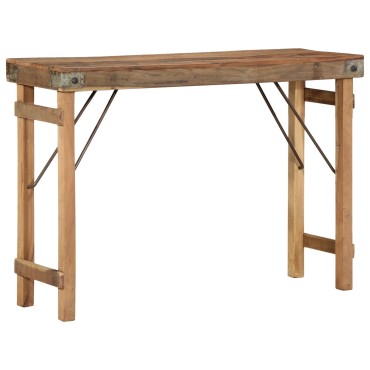vidaXL Κονσόλα 110x35x76cm Μασίφ Ξύλο Ανακυκλωμένο 1 τεμ.