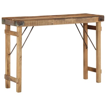 vidaXL Κονσόλα 110x35x76cm Μασίφ Ξύλο Ανακυκλωμένο 1 τεμ.
