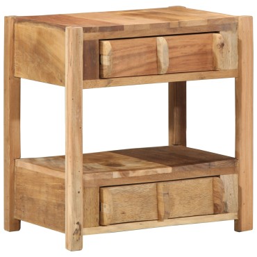 vidaXL Κομοδίνο 43x32x46cm Ξύλο Μοναδικό 1 τεμ.