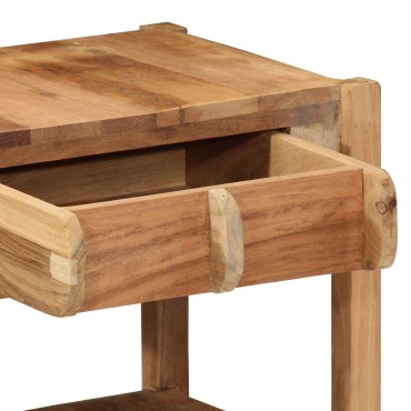 vidaXL Κομοδίνο 43x32x46cm Ξύλο Μοναδικό 1 τεμ.