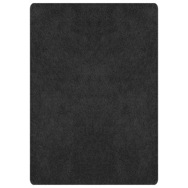 vidaXL Χαλιά Shaggy με Λατέξ Στην Πίσω Όψη Σκούρο Γκρί 240x340 εκ