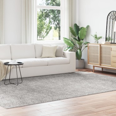 Χαλιά shaggy vidaXL με λατέξ από κάτω Γκρι 240x340cm