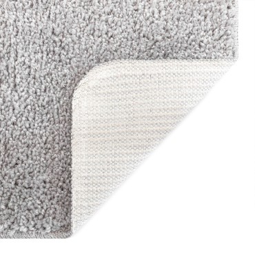 Χαλιά shaggy vidaXL με λατέξ από κάτω Γκρι 240x340cm