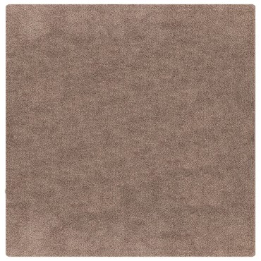 vidaXL Χαλιά Shaggy με Λάτεξ Καφέ 200x200cm