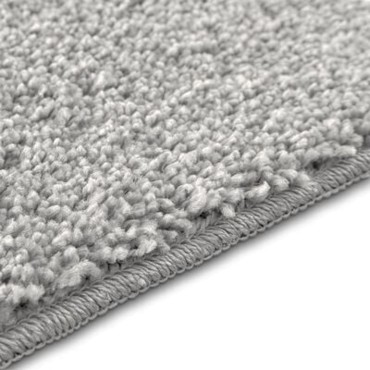 vidaXL Αντιολισθητικό μαξιλάρι μπάνιου Γκρι 50 x 80 cm PP
